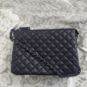 MZ Wallace Pippa black with gunmetal hardware